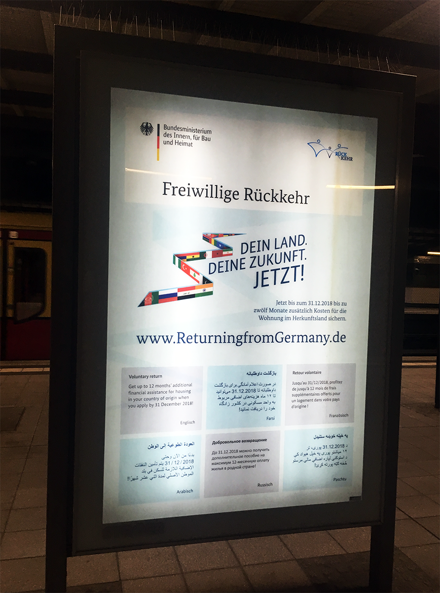 image of Freiwillige Rückkehr poster